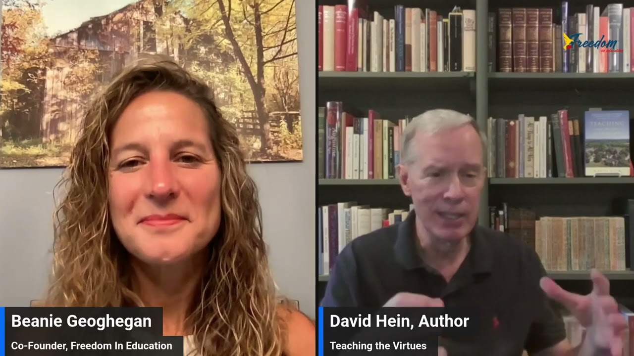 Founders Podcast S2: E9 ft. Dr. David Hein on Teaching the Virtues
