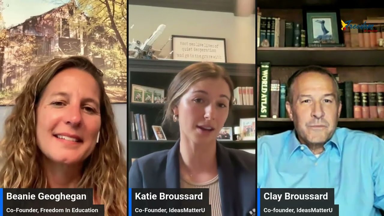 Founders Podcast S2: E11 ft. Clay and Katie Broussard on IdeasMatterU