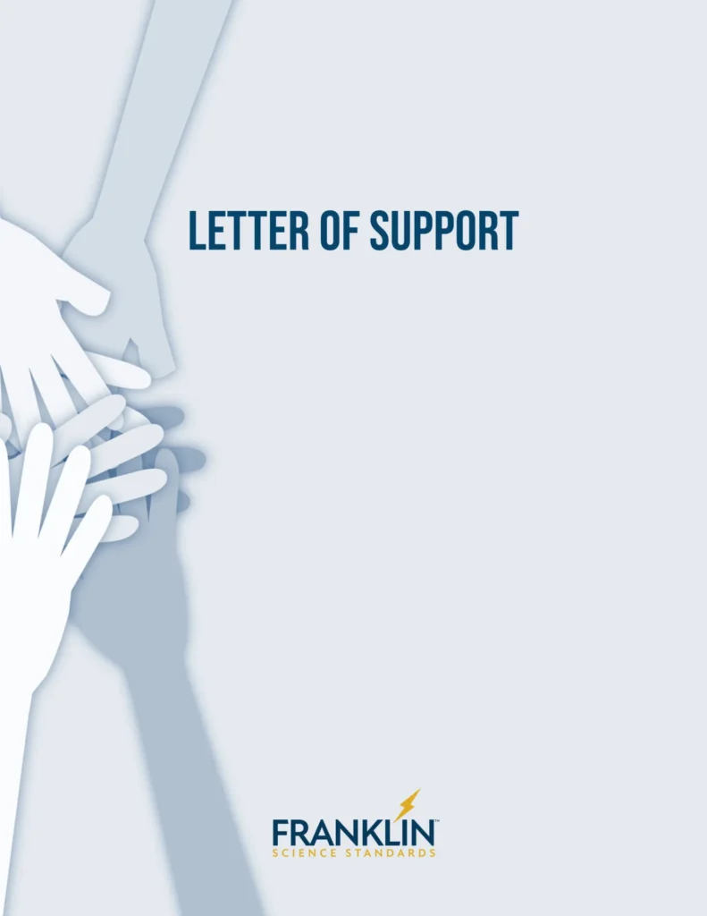 LETTER OF SUPPORT