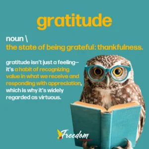 gratitude